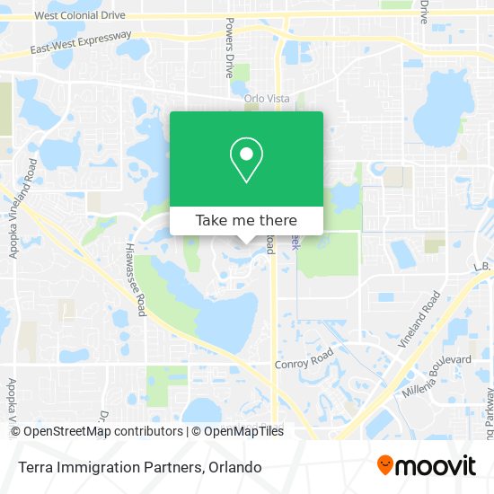 Terra Immigration Partners map