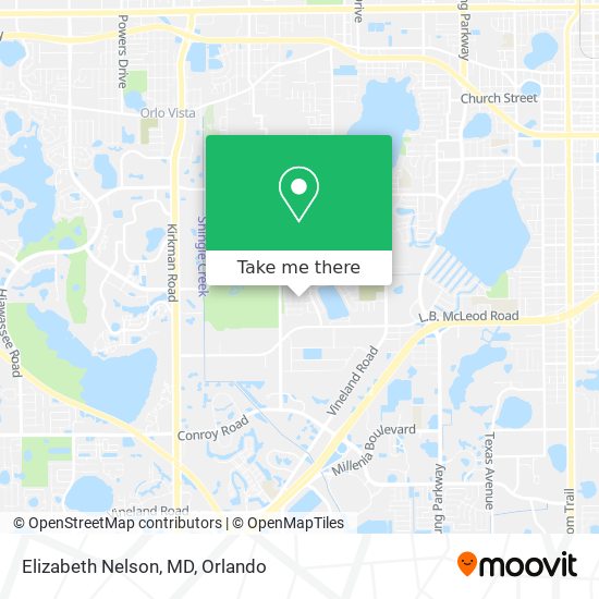 Mapa de Elizabeth Nelson, MD