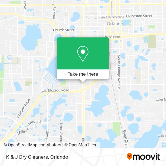 Mapa de K & J Dry Cleaners