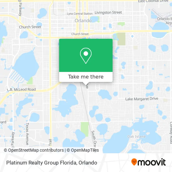 Mapa de Platinum Realty Group Florida