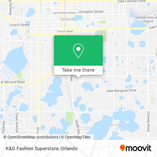 K&G Fashion Superstore map