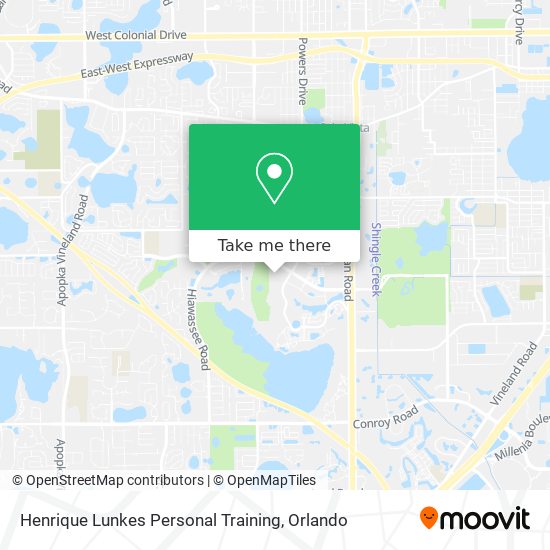 Mapa de Henrique Lunkes Personal Training