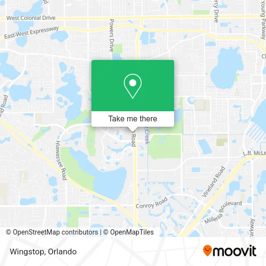 Mapa de Wingstop