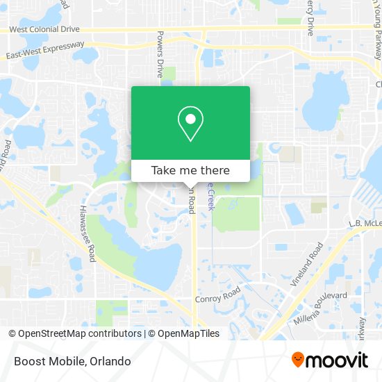 Boost Mobile map