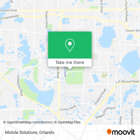 Mobile Solutions map