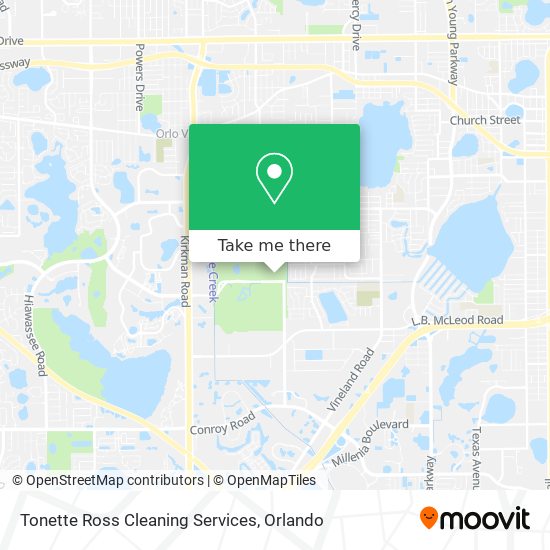 Tonette Ross Cleaning Services map