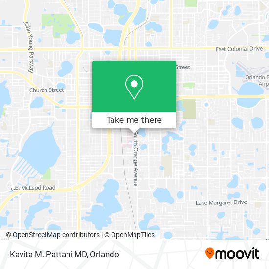 Kavita M. Pattani MD map