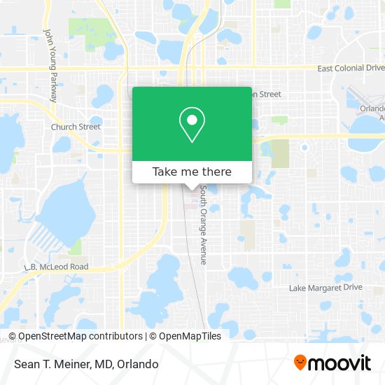 Mapa de Sean T. Meiner, MD