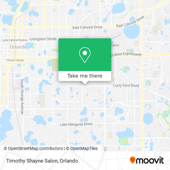 Mapa de Timothy Shayne Salon