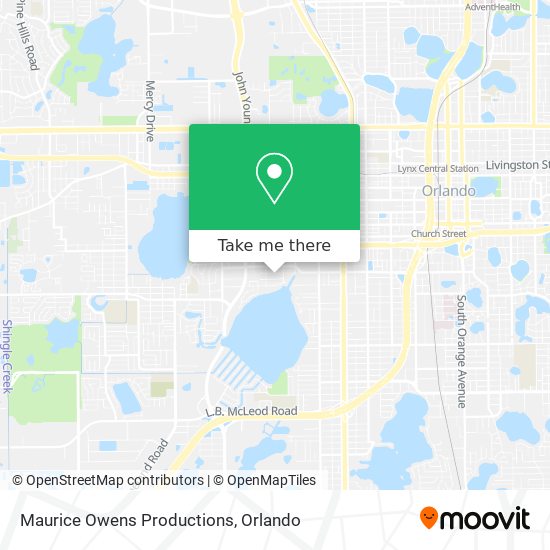 Mapa de Maurice Owens Productions