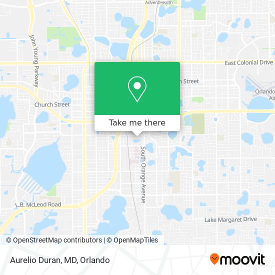 Mapa de Aurelio Duran, MD