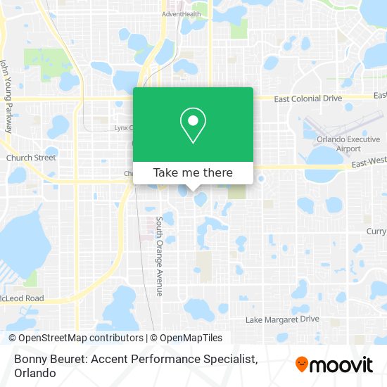 Mapa de Bonny Beuret: Accent Performance Specialist