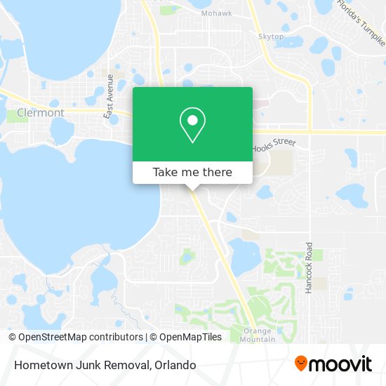 Hometown Junk Removal map