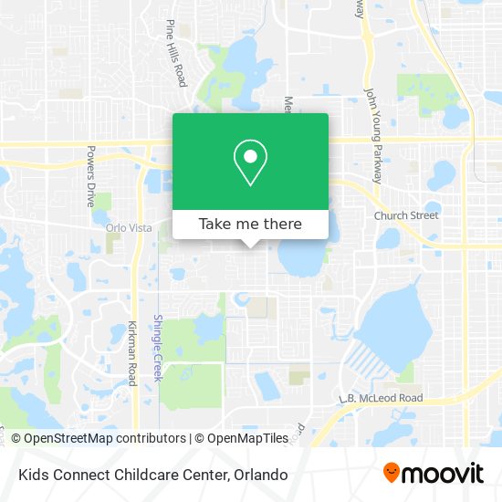 Mapa de Kids Connect Childcare Center