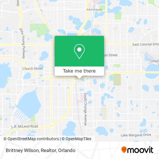 Brittney Wilson, Realtor map