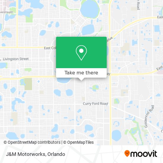 Mapa de J&M Motorworks
