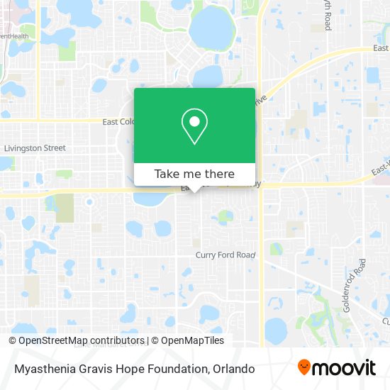 Myasthenia Gravis Hope Foundation map