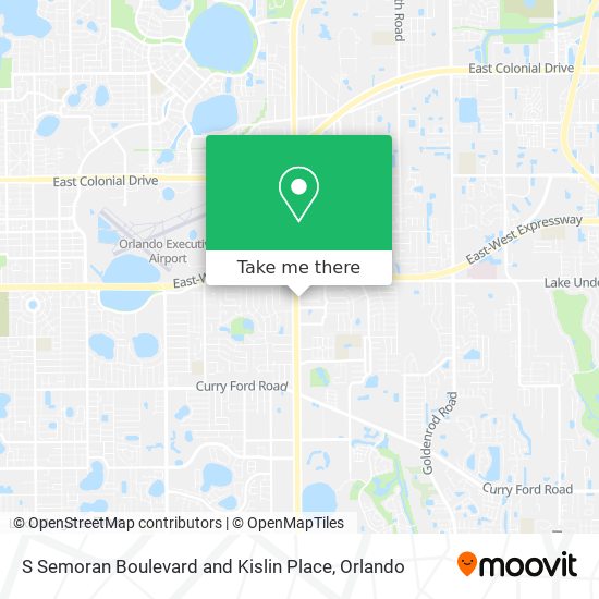 Mapa de S Semoran Boulevard and Kislin Place