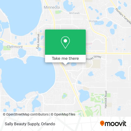 Sally Beauty Supply map