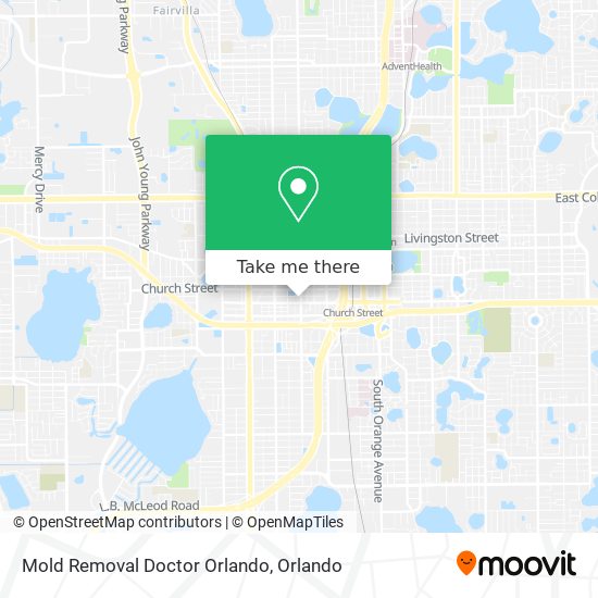 Mapa de Mold Removal Doctor Orlando