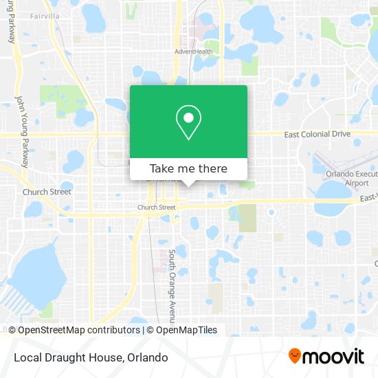 Mapa de Local Draught House