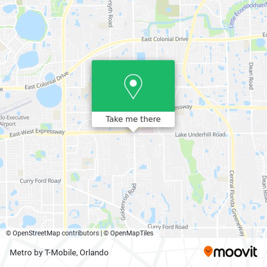 Mapa de Metro by T-Mobile