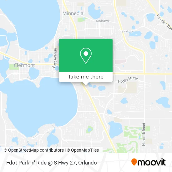 Fdot Park 'n' Ride @ S Hwy 27 map
