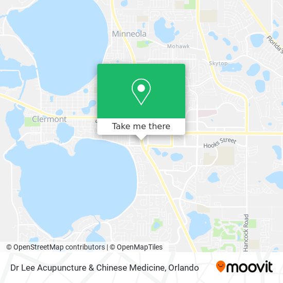 Mapa de Dr Lee Acupuncture & Chinese Medicine