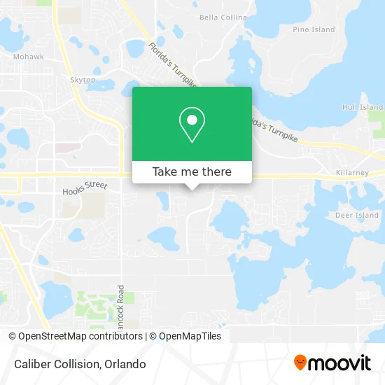 Caliber Collision map