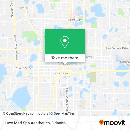 Luxe Med Spa Aesthetics map