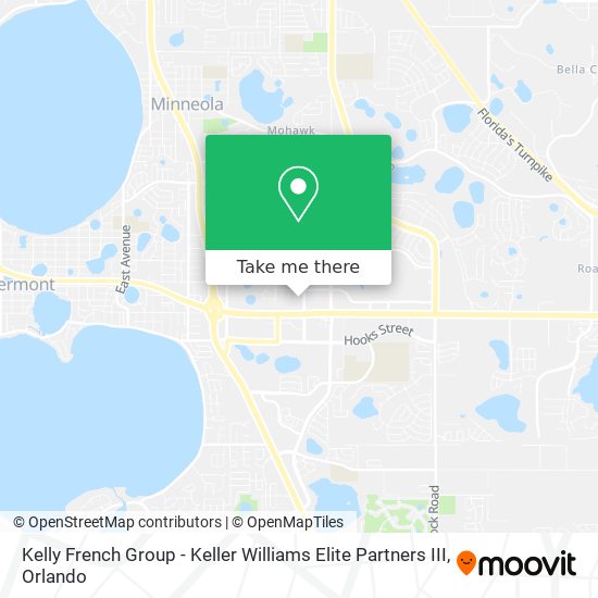 Kelly French Group - Keller Williams Elite Partners III map