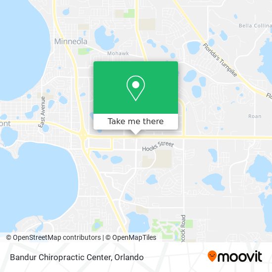 Mapa de Bandur Chiropractic Center