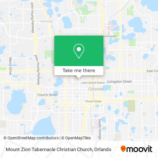 Mount Zion Tabernacle Christian Church map