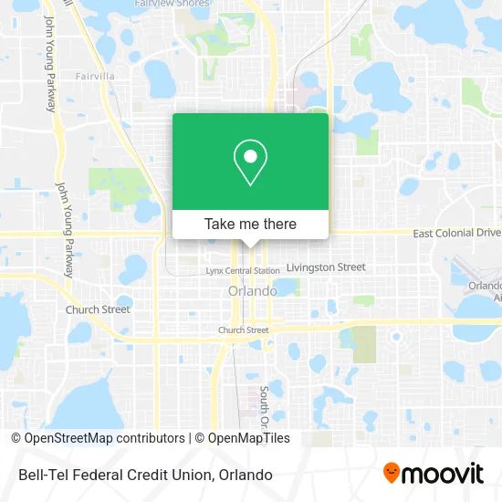Bell-Tel Federal Credit Union map