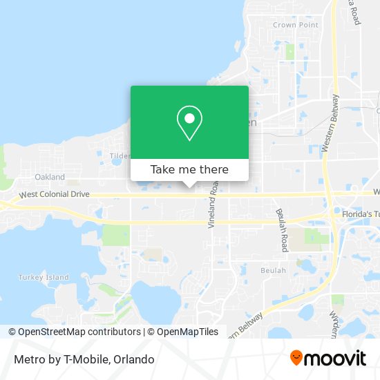 Metro by T-Mobile map