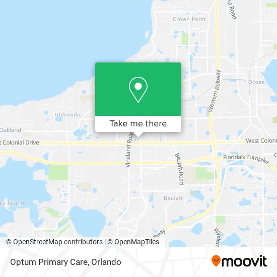 Optum Primary Care map