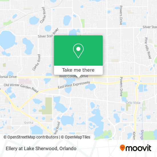 Mapa de Ellery at Lake Sherwood