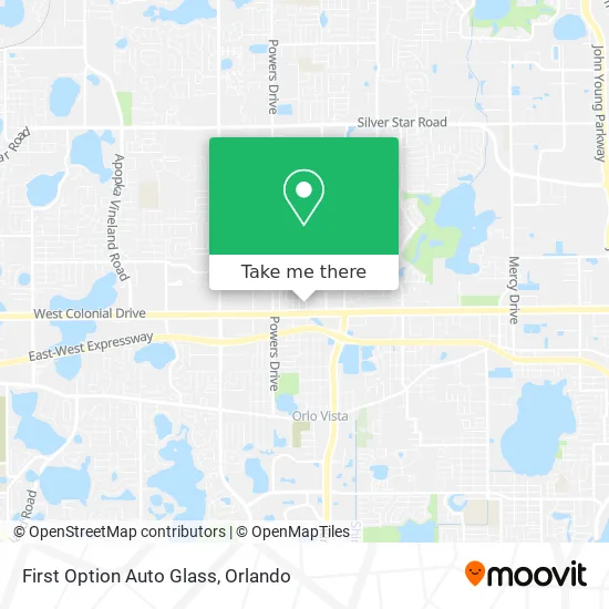 First Option Auto Glass map