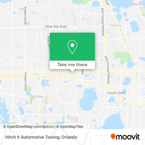 Hitch It Automotive Towing map