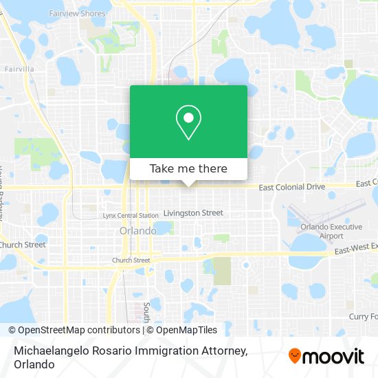 Mapa de Michaelangelo Rosario Immigration Attorney