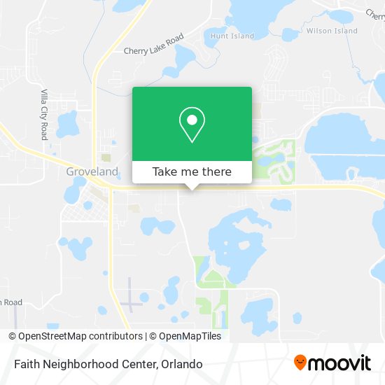 Faith Neighborhood Center map