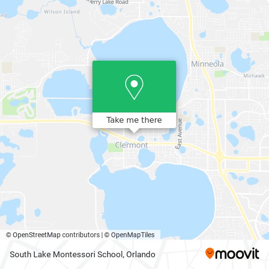 South Lake Montessori School map