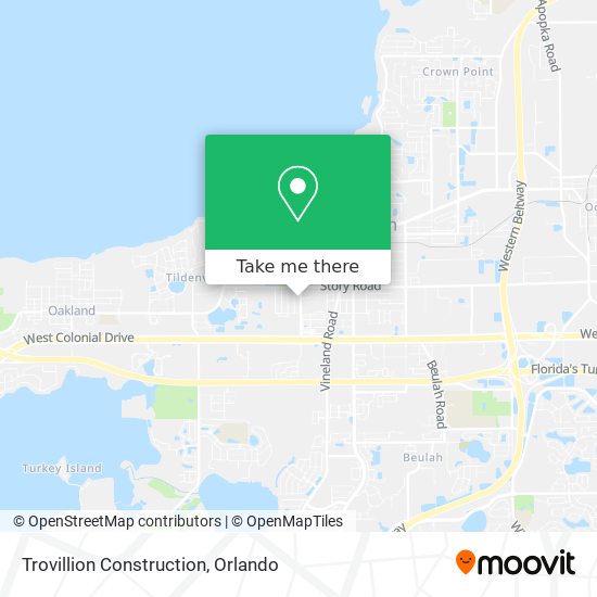 Trovillion Construction map