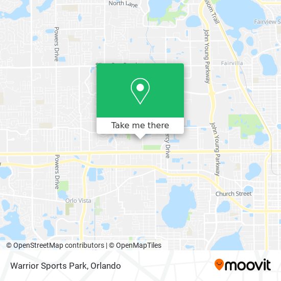 Mapa de Warrior Sports Park
