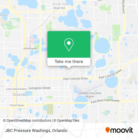 JBC Pressure Washings map