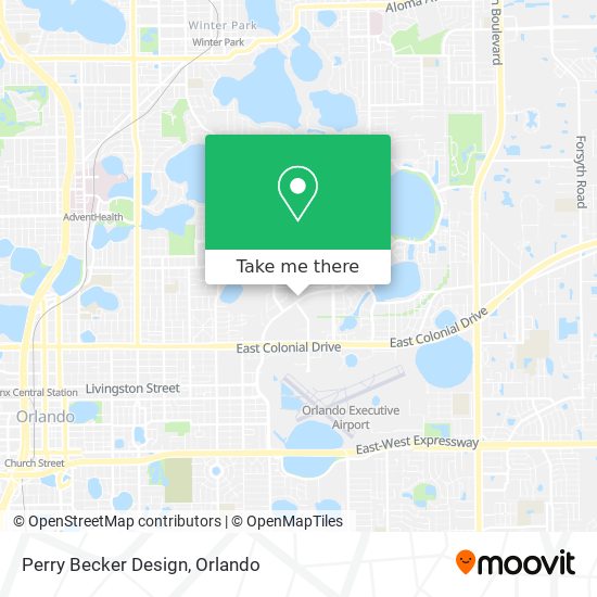 Mapa de Perry Becker Design