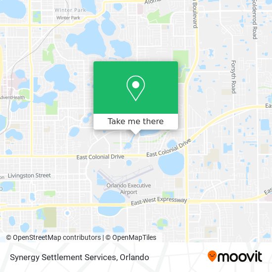 Synergy Settlement Services map