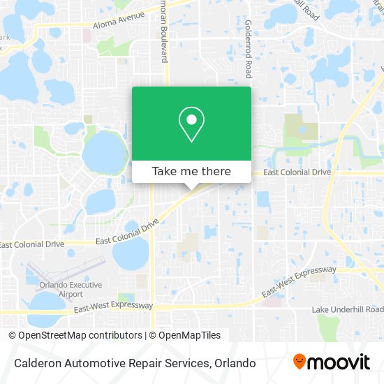 Mapa de Calderon Automotive Repair Services