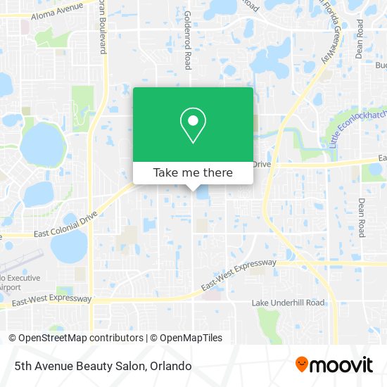 Mapa de 5th Avenue Beauty Salon