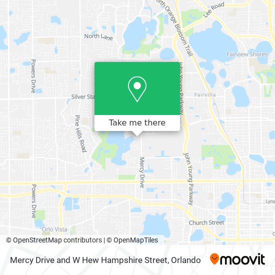 Mapa de Mercy Drive and W Hew Hampshire Street